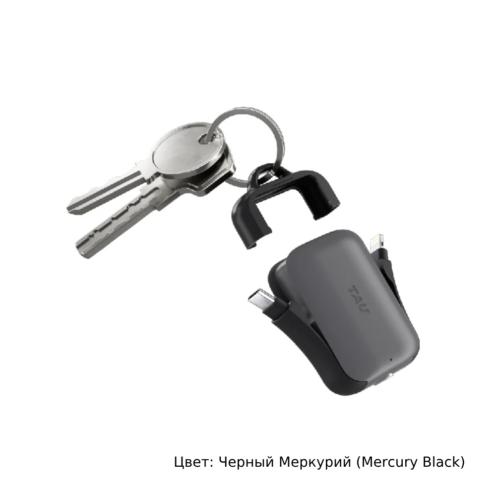 Повербанк-брелок для ключей. TAU 2